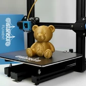 İstanbul Filament 3D Baskı Pla+ Filament Gold 1 kg 1,75MM  0,05 mm Bambu Lab Uyumlu thumbnail 3