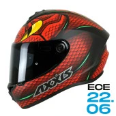 Axxıs Draken S Nahesa A5 Motosiklet Kask M (Siyah Vizör Hediyeli) - 1