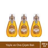 Balparmak Çıtkapak Yayla ve Ova Çiçek Balı 350 g x 3 Adet - 1