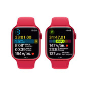 Apple Watch Series 8 GPS 45mm (PRODUCT)RED Alüminyum Kasa - (PRODUCT)RED Spor Kordon MNP43TU/A-Teşhir - 3
