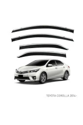TOYOTA COROLLA 2013-2018 KROMLU CAM RÜZGARLIĞI - 1