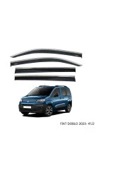 FIAT DOBLO 2023 SONRASI KROMLU CAM RÜZGARLIĞI - 1