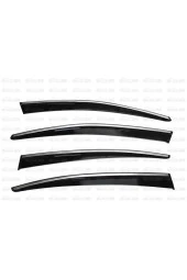 Vw. Passat B6 (2005-2010) Uyumlu Kromlu Cam Rüzgarlığı - 1