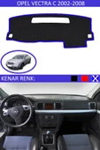 GUERRINO Torpido Koruma Halısı Siyah Kenar Renk Mavi Opel Vectra C 2002-2008 ile Uyumlu thumbnail 1