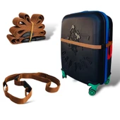 Premium Kiremit  Rengi Valiz Kemeri 1 adet 2,5 cm thumbnail 1