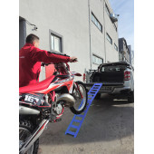 Torque-MX Motosiklet Yükleme Rampası LR1 Lacivert - 1