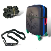 Premium Haki Yeşil Renk Valiz Kemeri 1 adet 2,5 cm - 1