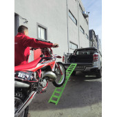 Torque-MX Motosiklet Yükleme Rampası LR1 Yeşil - 1