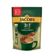 Jacobs 3'ü 1 Arada Gold Yoğun Lezzet Kahve 10x6 60 Adet - 1