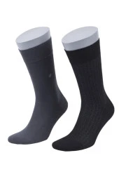 Premium Yazlık Erkek Bambu Soket Çorap 8'li Asorti Set Kraft Kutulu - 480 - 41-44 - 4