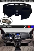 GUERRINO Torpido Koruma Halısı Siyah Kenar Renk Siyah Ford Tourneo Connect 2012-2020 ile Uyumlu thumbnail 1