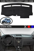 GUERRINO Torpido Koruma Halısı Siyah Ford Tourneo Connect 2002-2008 ile Uyumlu thumbnail 1