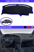 GUERRINO Torpido Koruma Halısı Siyah Kenar Renk Mavi Ford Mondeo 1993-1996 ile Uyumlu thumbnail 1