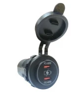 Type-C Soketi 2'li 12-24V Şarj Soketi thumbnail 1