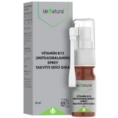 Venatura Vitamin B12 (Metilkobalamin) Sprey Takviye Edici Gıda 20 ml - 1