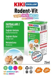 KIKI Kemirgen Rodent-Vit Vitamin Desteği 25ml - 2