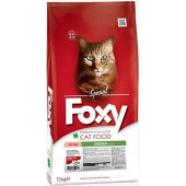 FOXY TAVUKLU YAVRU KEDİ MAMASI 15KG - 1