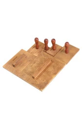 Mühürcüm Kişiye Özel Ahşap Mühür Damga 2x4 Dikdörtgen - 5