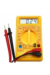 Dijital Avometre Multimetre Ölçü Aleti Akım Volt Amper Ölçer Avometre Akım Elektronik Ölçü Aleti - 1