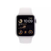 Apple Watch SE GPS + Cellular 40mm Gümüş Alüminyum Kasa - Beyaz Spor Kordon MNPP3TU/A-Teşhir - 2