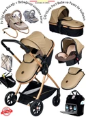Baby Home 9 In 1 Yeni Doğan Full Set 1010 Travel Seyahat Sistem Bebek Arabası 330 Sallanır Ev Tipi Ana Kucağı - 1