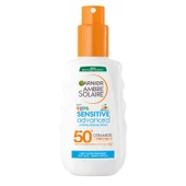 Garnier Ambre Solaire Sensitive Advanced Çocuk Hipoalerjenik Güneş Koruyucu Sprey SPF50+ 150ML - 2