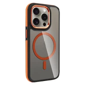 iPhone 15 Pro Max Kılıf Magsafe Şarj Özellikli Mat Görünümlü Solo Kılıf thumbnail 2