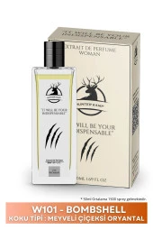 HUNTER KAMP W101- Kadın Parfüm Meyve Çiçek Woman Eau De Perfume 50 ml  - 4691 - 2