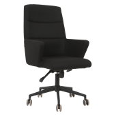 Hunt Mobilya Vaga Siyah Kumaş Ofis Çalışma Koltuğu - 2