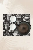 Valerine Life Kahve Makinesi Matı Su Geçirmez Kaymaz Yıkanabilir Çaycı, Çay Espresso Makinesi Pad 35x45cm 27240110 - 3