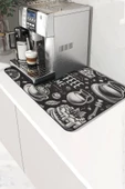 Valerine Life Kahve Makinesi Matı Su Geçirmez Kaymaz Yıkanabilir Çaycı, Çay Espresso Makinesi Pad 35x45cm 27240110 - 1