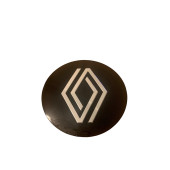 RENAULT YENİ NESİL LOGOLU 56 MM ALÜMİNYUM JANT GÖBEK STICKER thumbnail 3