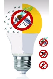 Hayal Sepeti 9w Sivri Sinek Kovar Led Ampul 2 Renk Bir Arada - 1