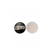 BBS LOGOLU 56 MM JANT GÖBEK  STICKER (SİYAH-GÜMÜŞ) - 2