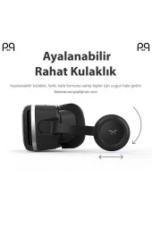 Shinecon Vr 3d Sanal Gerçeklik Gözlüğü 3.5-6.2 Inç Sc-G04E Stereo Kulaklıklı - 2