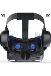 Shinecon Vr 3d Sanal Gerçeklik Gözlüğü 3.5-6.2 Inç Sc-G04E Stereo Kulaklıklı - 5