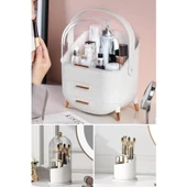 Piev House By House Çok Satan Süper 2 Si 1 Arada Fırçalık Makyaj Organizer Set - 1