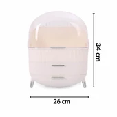 Piev House By House Çok Satan Süper 2 Si 1 Arada Fırçalık Makyaj Organizer Set - 5