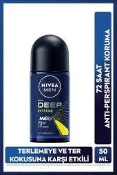 Nivea Men Deep Extreme Erkek Roll-On Deodorant 50 ml - 1