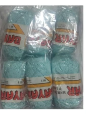 BAYAR MAKROME İPİ-6LI PAKET-SU YEŞİLİ AÇIK - 1