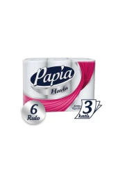 Papia Papıa Havlu 6 Lı 3 Katlı - 2