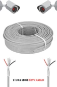 FURY Cctv Kablo Güvenlik Kamera Kablosu 2+1 0.5mm 100m Metre thumbnail 2