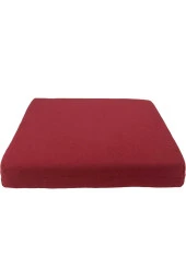 RevuBaby Bahçe Minderi- Balkon Minderi Bank Minderi Uzun Koltuk Minderi 50x50x10 Cm bordo - 1