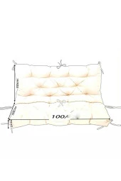 RevuBaby Bahçe minderi Sallanan Bank  Minderi Büyük Sandalye minderi 100x100x5 thumbnail 2