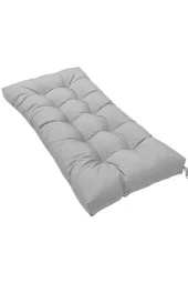 RevuBaby Dolgun Bank minderi Bahçe Mobilya Minderi  Uzun Sandalye Minderi Bank Konfor Pedi 90x50x7CM - 3