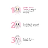 Bioderma Sensibio Micellar Cleansing Oil Makyaj Temizleme Yağı 150 ml thumbnail 5