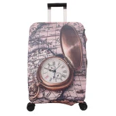 Bagacar Saat Büyük Orta Kabin Boy için 3 lü Valiz Kılıfı thumbnail 2