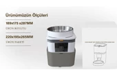 OVIOO QQ005  6lt Kameralı ve Uzaktan Wifi Bağlantılı Paslanmaz Kaseli Kedi ve Köpek Besleyici - 6
