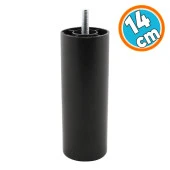 Mobilya Kanepe Sehpa TV Ünitesi Koltuk Gizli  Orta Destek Ayağı Baza Ayakları 14 cm Siyah thumbnail 1