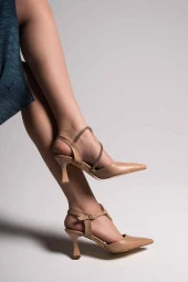 Kadın Taşlı Topuklu Ayakkabı TR150Y23C thumbnail 2